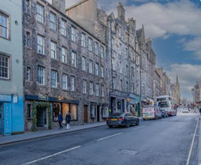 Royal Mile Famous Canongate Flat Edynburg Zewnętrze zdjęcie